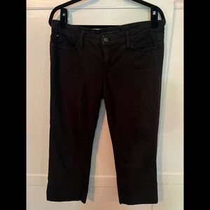 JOE’S JEANS Black “Socialite Kicker” Capris Cropped Size 31